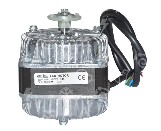 motorek ventilátoru univerzální, výkon/příkon 16/70 W, 0.43 A